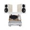 TEAC AI-303 USB DAC Bundle με TEAC TN-4D-SE Walnut πικάπ και ηχεία WHARFEDALE DIAMOND 12.2 Light Oak